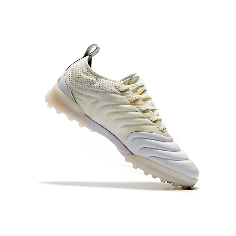Adidas Copa 20.1 TF - Branco e Dourado