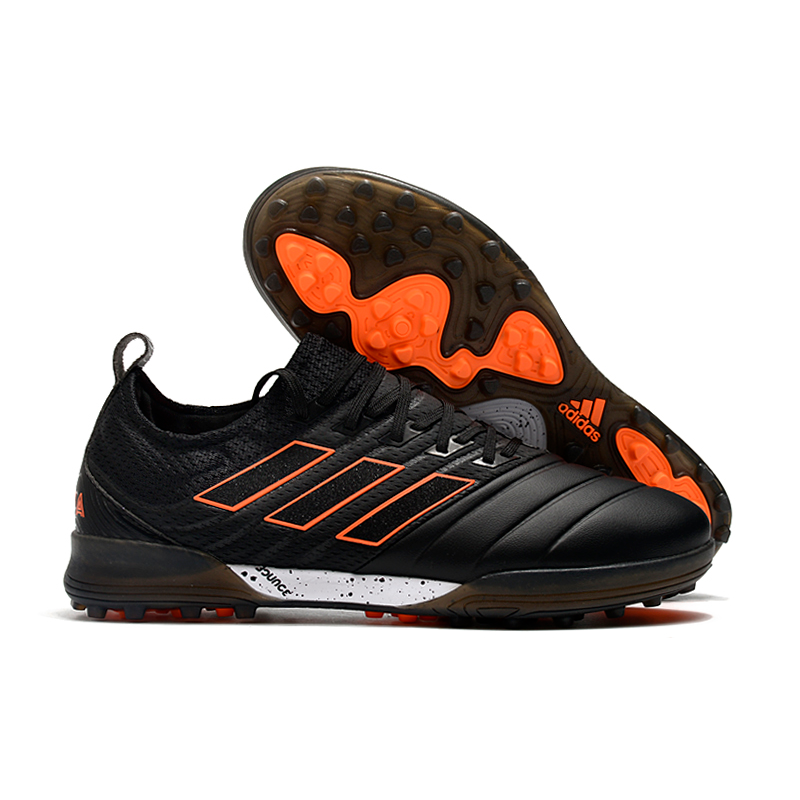 Adidas Copa 20.1 TF - Preto e Laranja