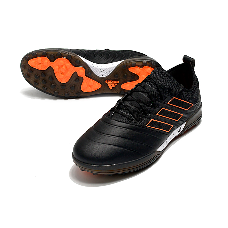 Adidas Copa 20.1 TF - Preto e Laranja