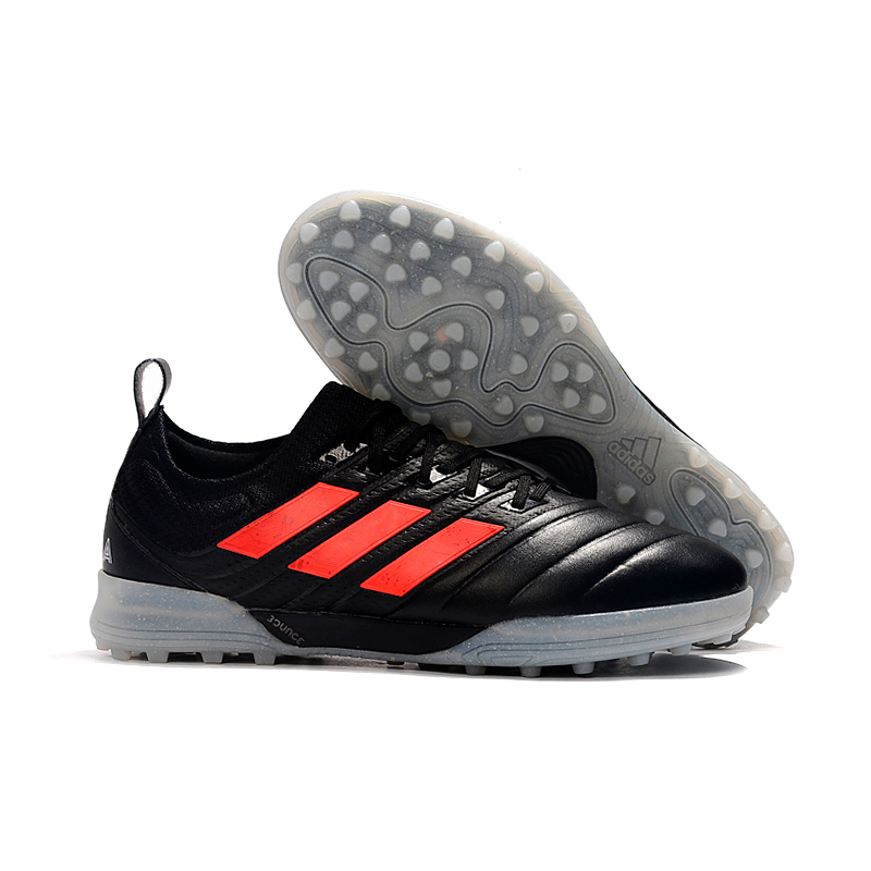 Adidas Copa 20.1 TF - Preto e Vermelho