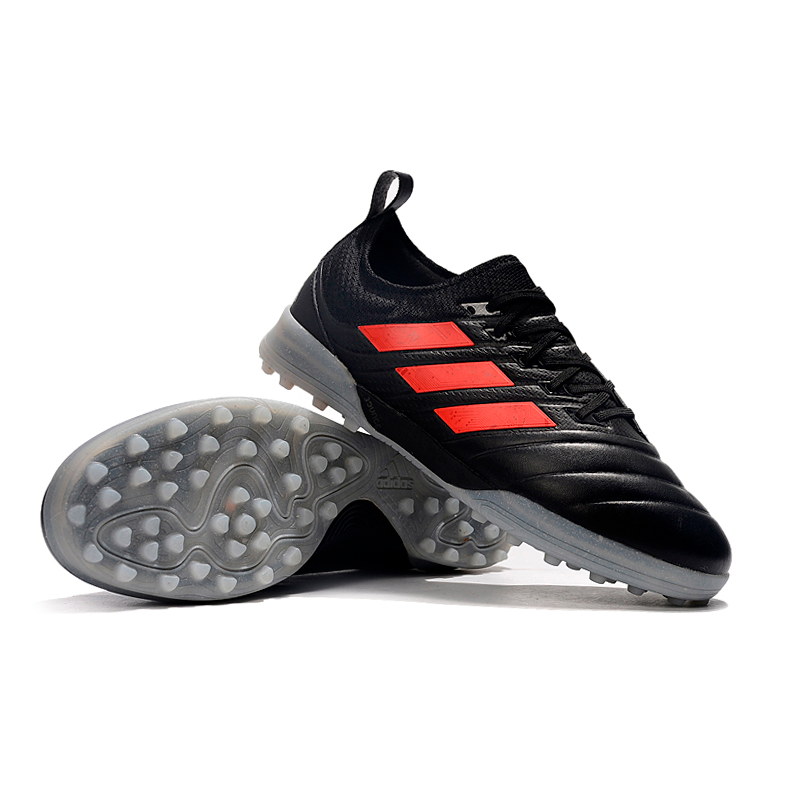 Adidas Copa 20.1 TF - Preto e Vermelho
