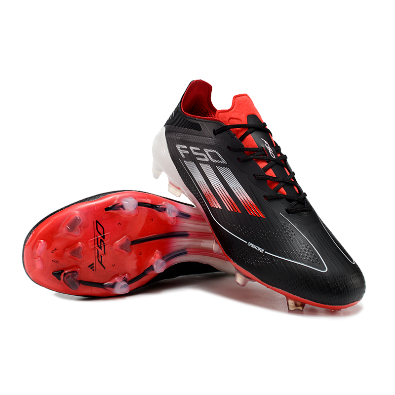 Adidas F50 Elite FG - Preto, Branco e Vermelho