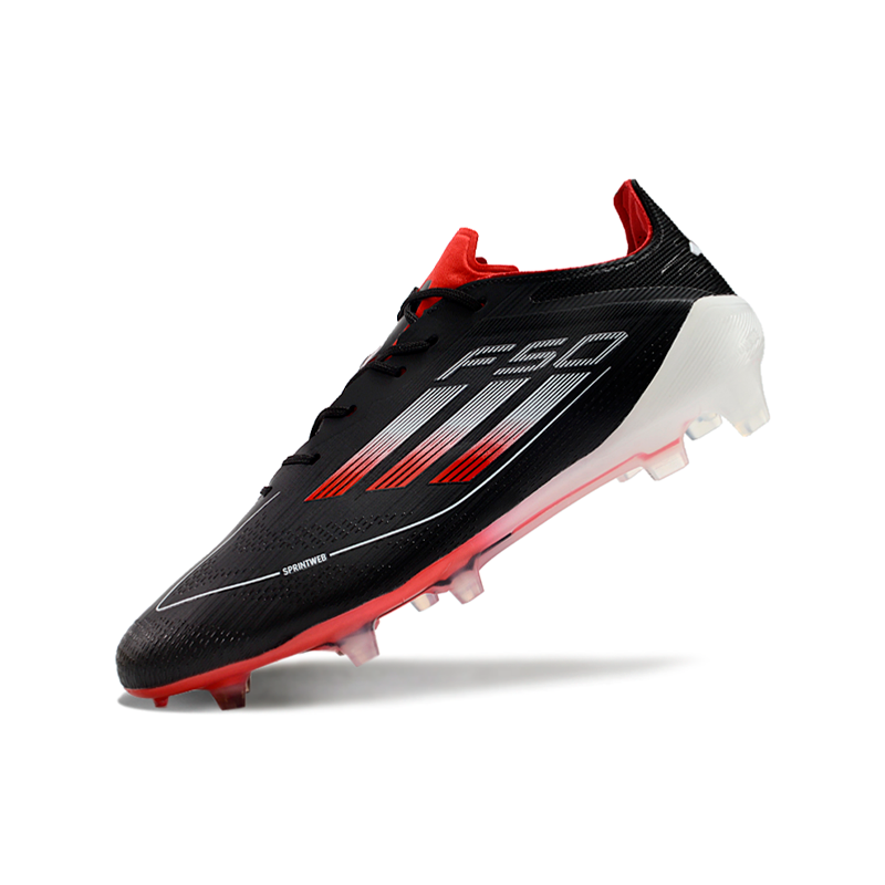 Adidas F50 Elite FG - Preto, Branco e Vermelho