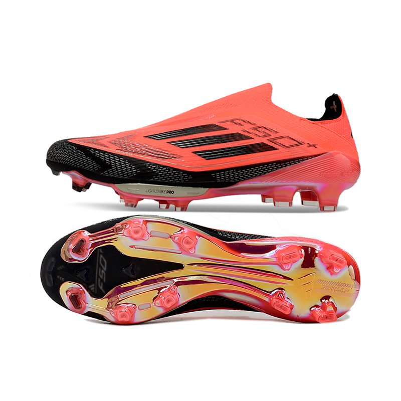 Adidas F50 Elite FG Laceless Fast Reborn Rosa e Preto
