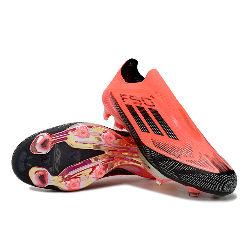 Adidas F50 Elite FG Laceless Fast Reborn Rosa e Preto