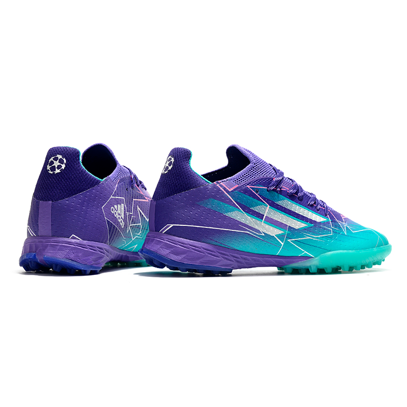 Adidas X Speedflow.1 TF - Champions League - Roxo e Azul