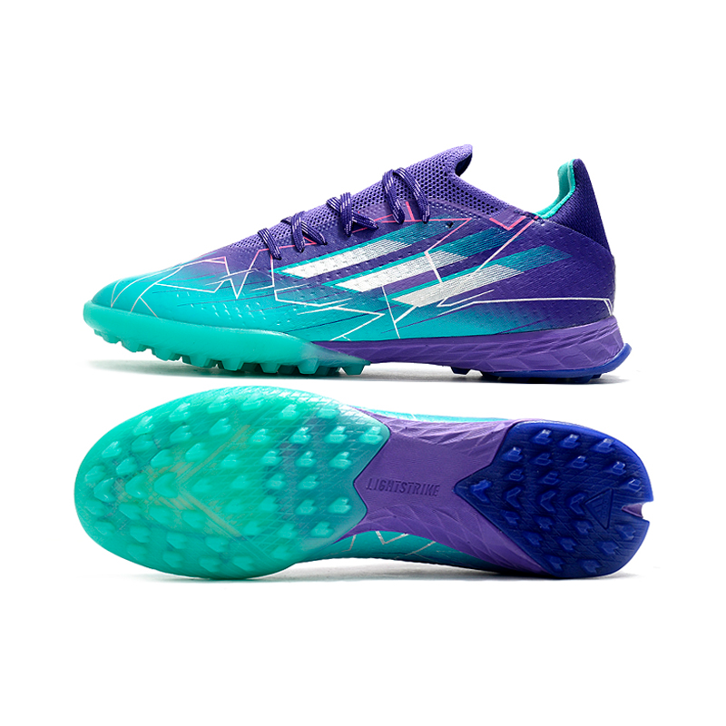 Adidas X Speedflow.1 TF - Champions League - Roxo e Azul