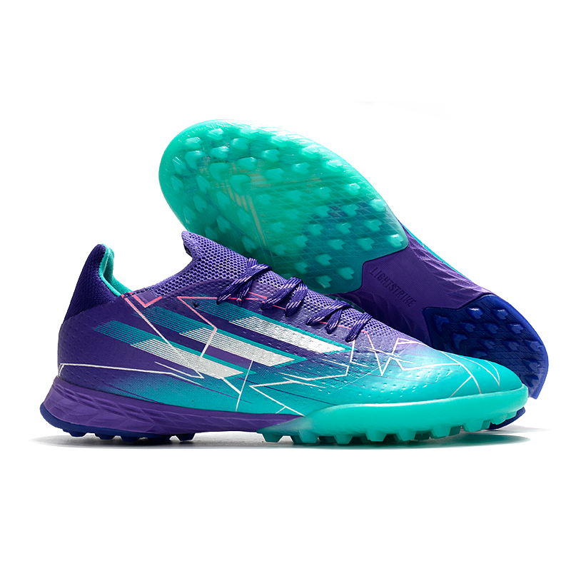 Adidas X Speedflow.1 TF - Champions League - Roxo e Azul