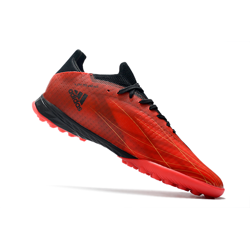 Adidas X Speedflow.1 TF - Vermelho e Dourado