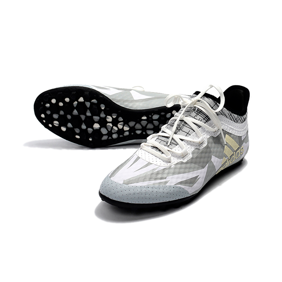 Adidas X Tango 16.1 TF - Branco e Cinza