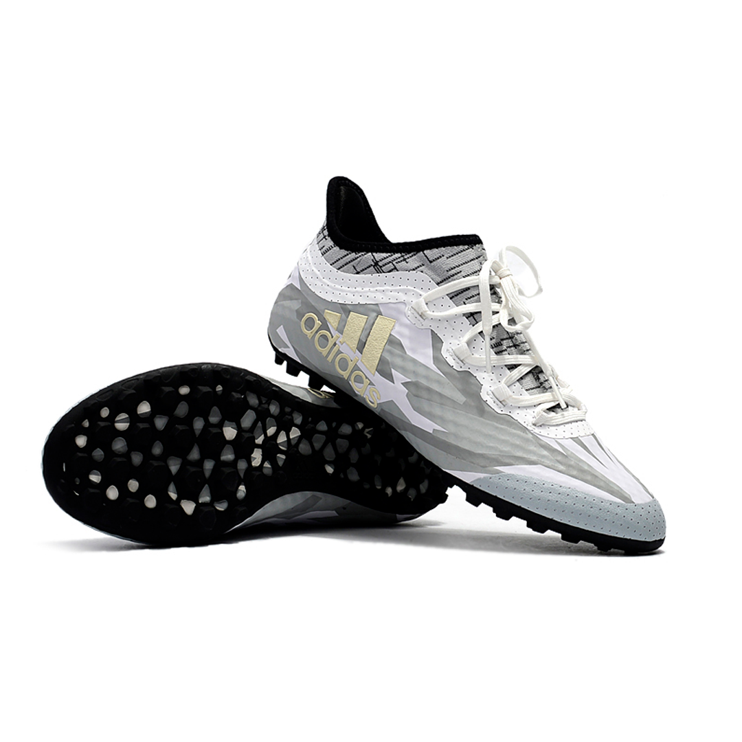 Adidas X Tango 16.1 TF - Branco e Cinza