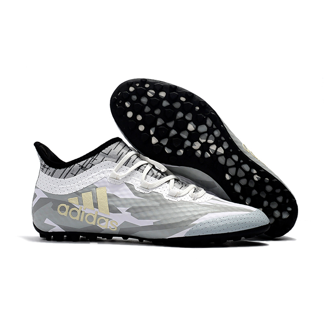 Adidas X Tango 16.1 TF - Branco e Cinza