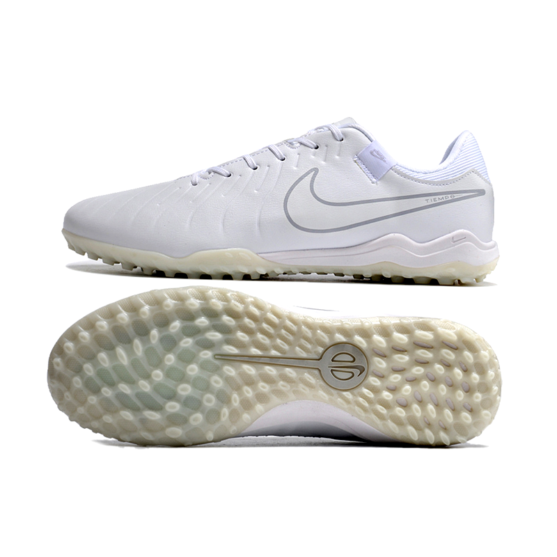 Nike Tiempo Legend 10 Pro TF - Branco e Cinza