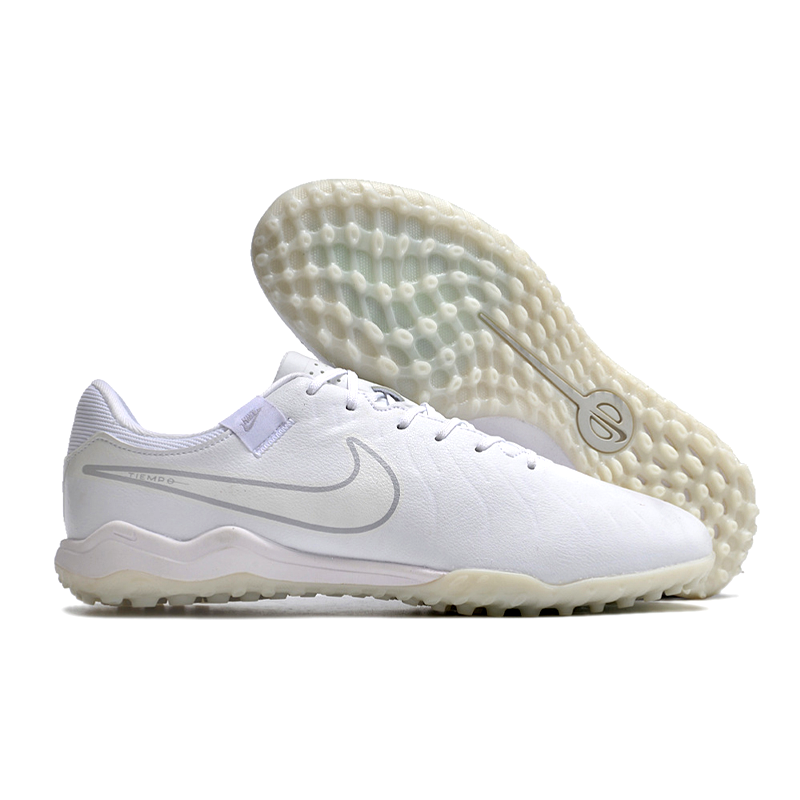 Nike Tiempo Legend 10 Pro TF - Branco e Cinza