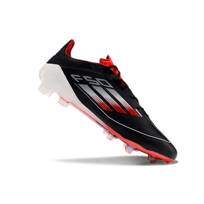 Adidas F50 Elite FG - Preto, Branco e Vermelho