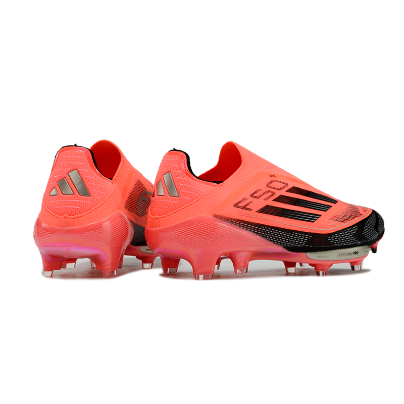 Adidas F50 Elite FG Laceless Fast Reborn Rosa e Preto