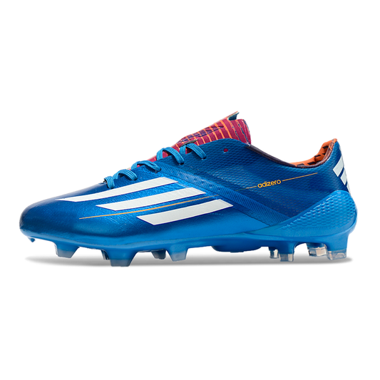 Adidas F50 FG - Azul e Branco
