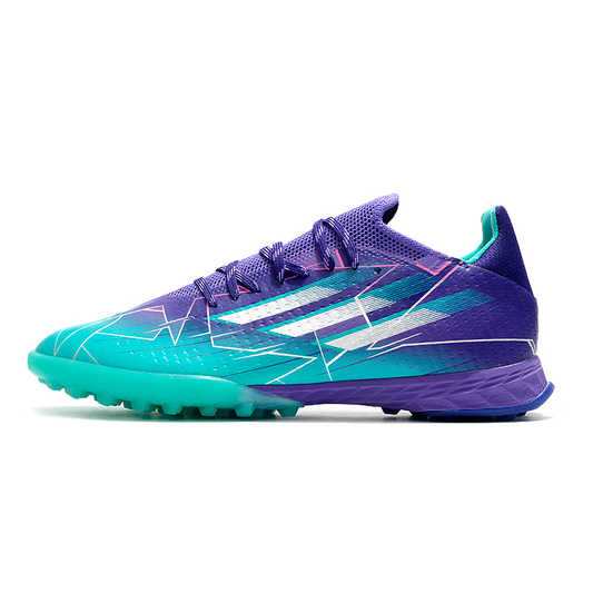 Adidas X Speedflow.1 TF - Champions League - Roxo e Azul