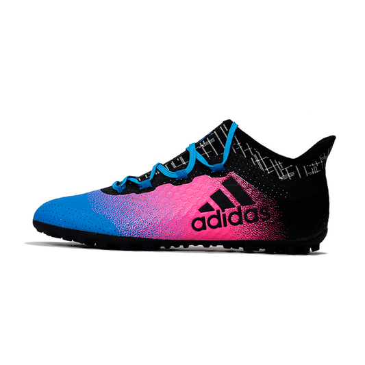 Adidas X Tango 16.1 TF - Preto, Azul e Rosa