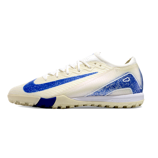 Nike AIR Zoom Mercurial Vapor 16 Elite FG - Creme e Azul