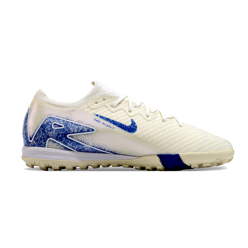 Nike AIR Zoom Mercurial Vapor 16 Elite FG - Creme e Azul